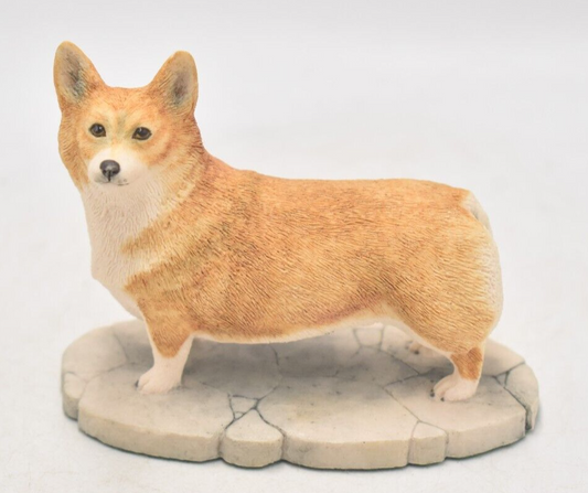 Vintage Border Fine Arts Corgi Dog E Macaluster 1986 Figurine Statue Ornament