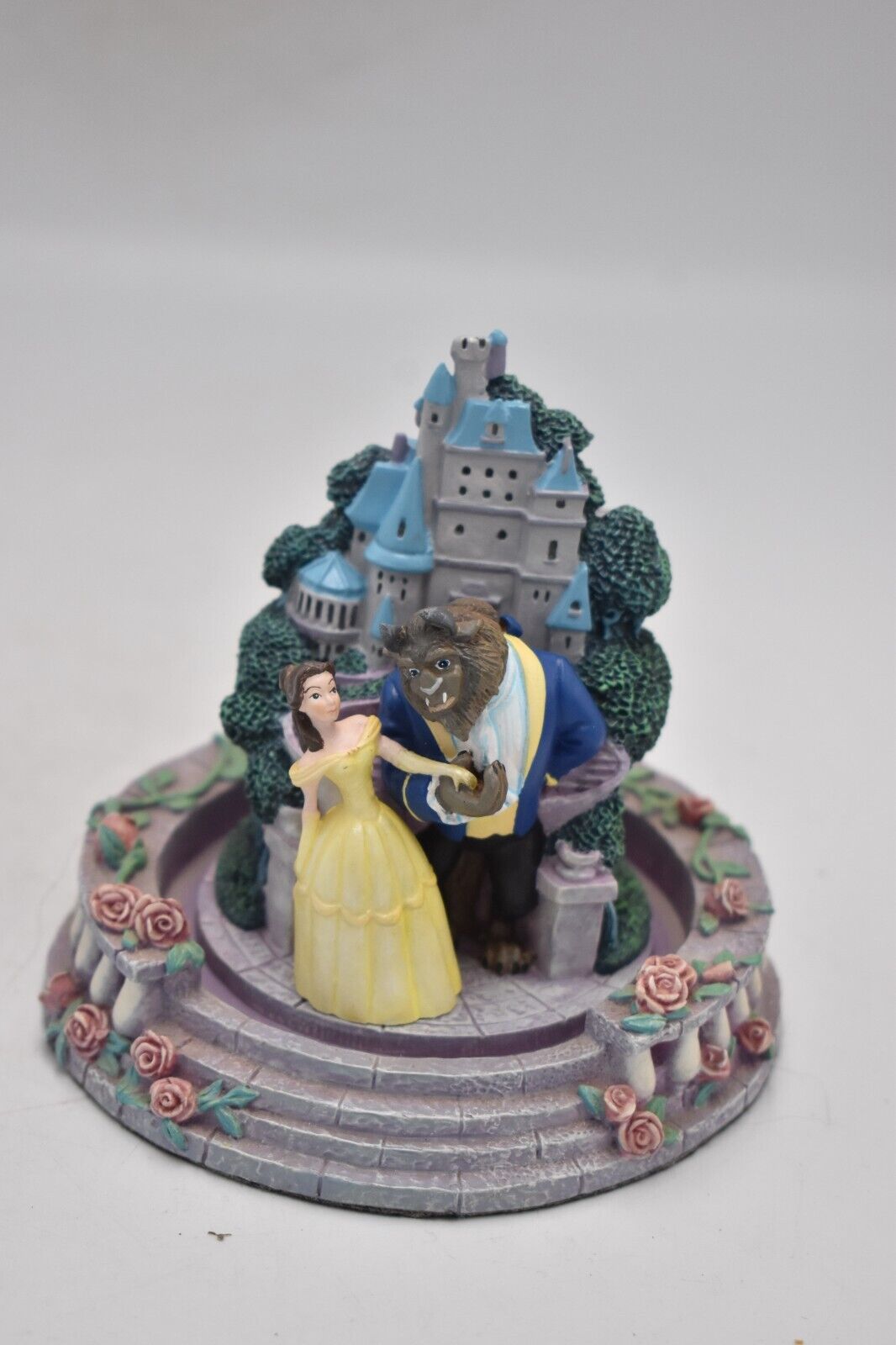 Disney Beauty and the Beast Castle Glass Dome Figurine