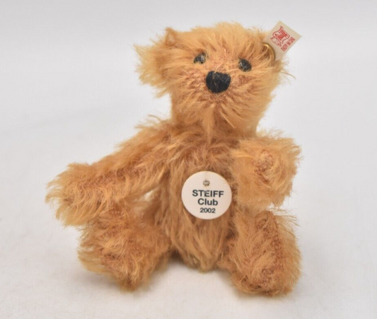 Steiff 2002 Club Gift Miniature Cinnamon Mohair Bear 420269 Retired Boxed