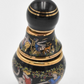 Vintage Painted Enamel Decorative Perfume Bottle Greek Mythology