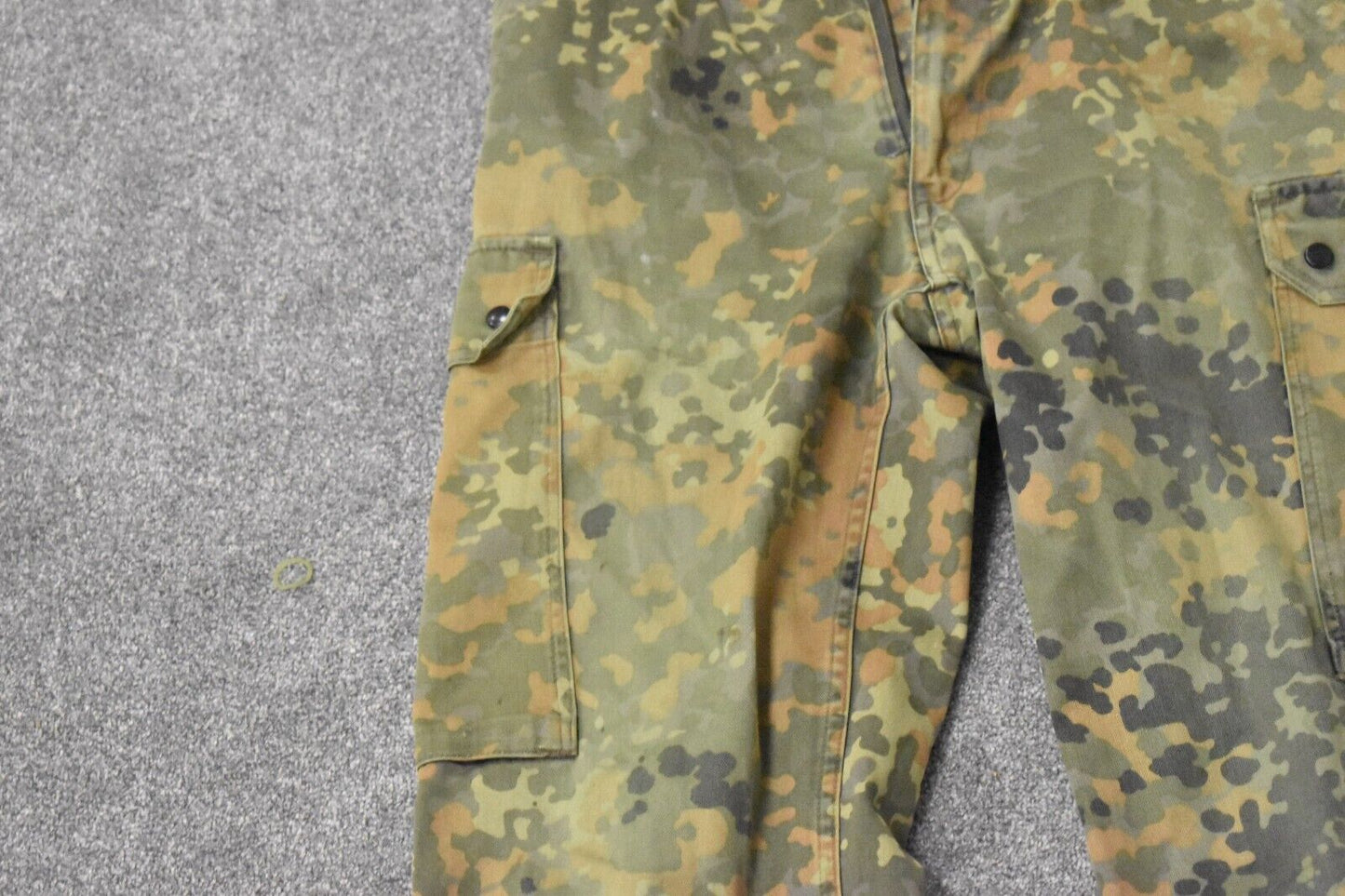 German Army Flecktarn Camouflage Combat Trousers - Size GR2