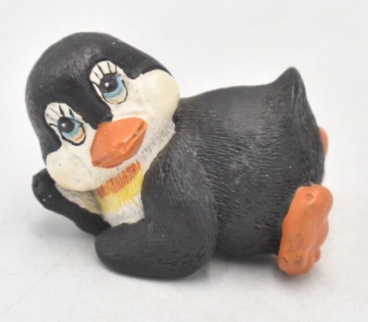 Vintage Comical Penguin Figurine Statue Ornament