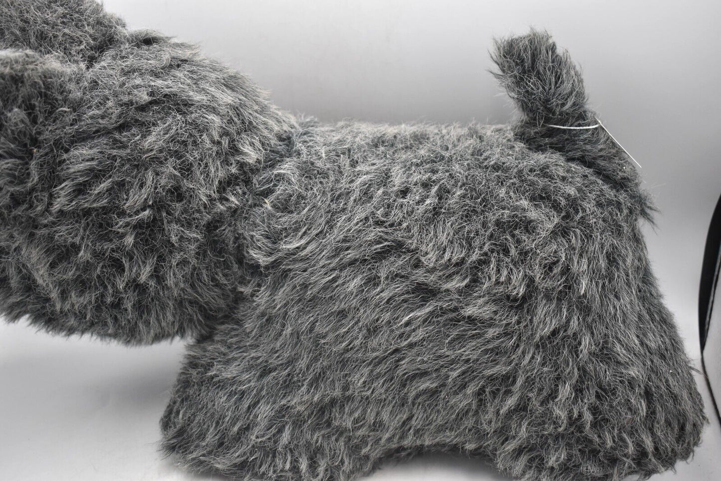 Vintage A&G Soft Toys Black Scottie Dog Plush - Retired Teddy Bear