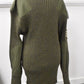 British Army Olive Green Wool Jumper – Royal Artillery Pullover, 40" Chest