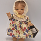 Vintage D'Anton Jos Rachel Girl Doll – Hard Plastic Spanish Doll (18cm)