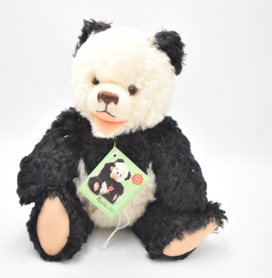 Hermann Replica 1952 Panda Teddy Bear Retired & Tagged