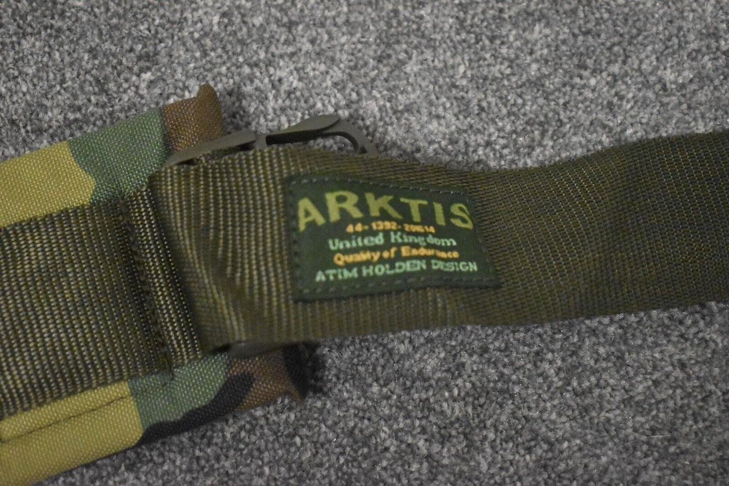 Arktis 1721 Composite Belt Tactical Belt Military Camo