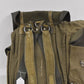 Vintage 1970s German Army Bundeswehr Rucksack – Leather & Canvas – 1974 Dated