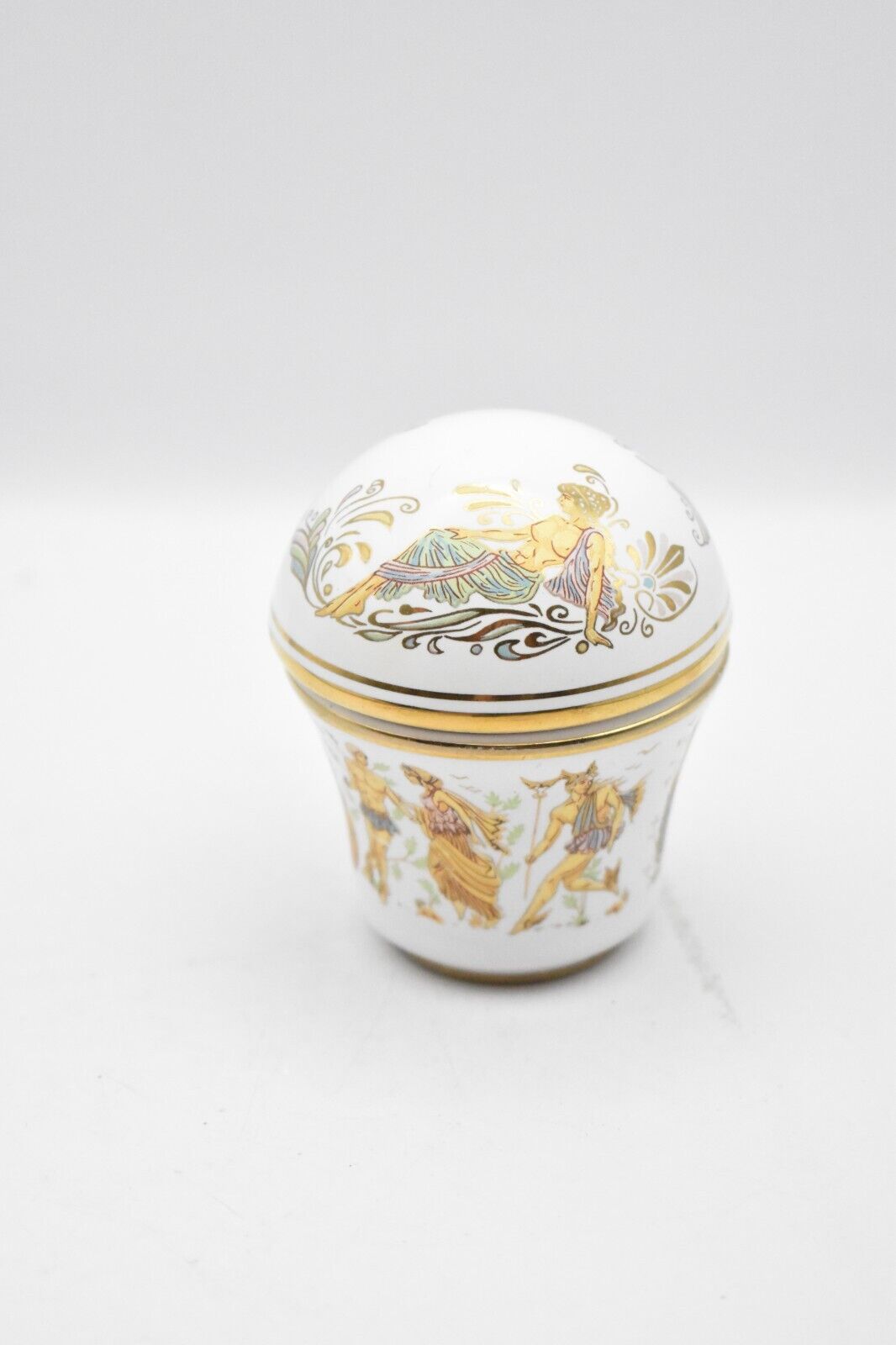 Vintage Electra Solid Perfume Bottle Made In Greece Scent Pot