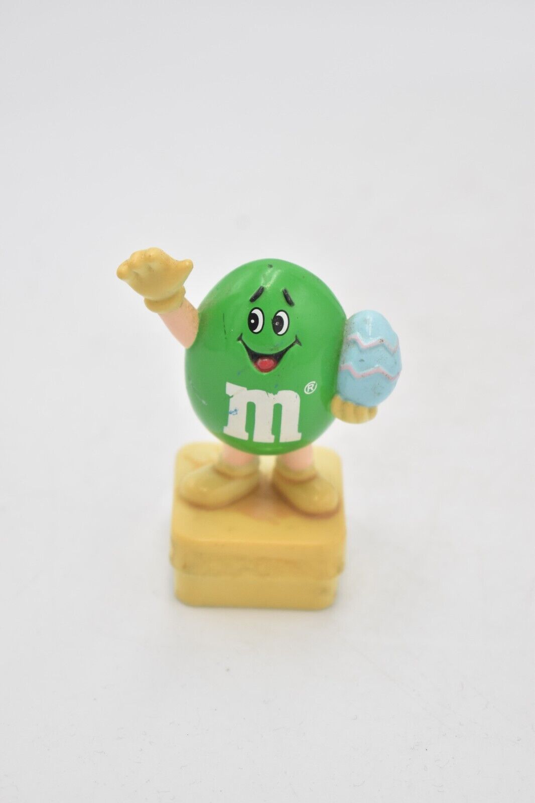 M&M's Green Peanut Character Easter Cake Topper 1991