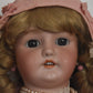 Antique CM Bergmann Simon & Halbig 13 1/2 Bisque Composite Girl Doll Ears Pierce