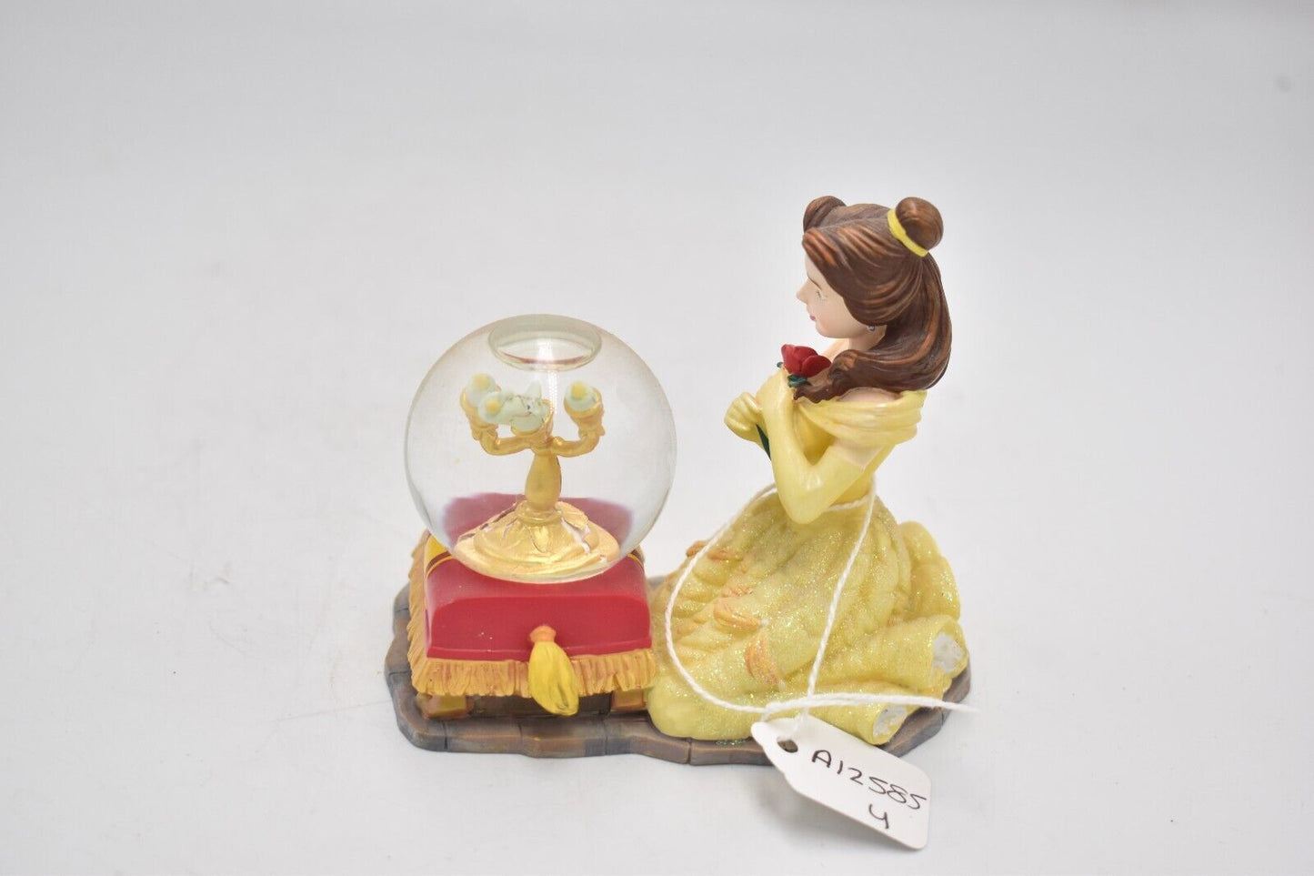 Disney Belle & Lumière Beauty and the Beast Mini Snow Globe