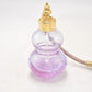 Caithness Glass Fragrance Perfume Bottle Atomiser Purple & White Swirl