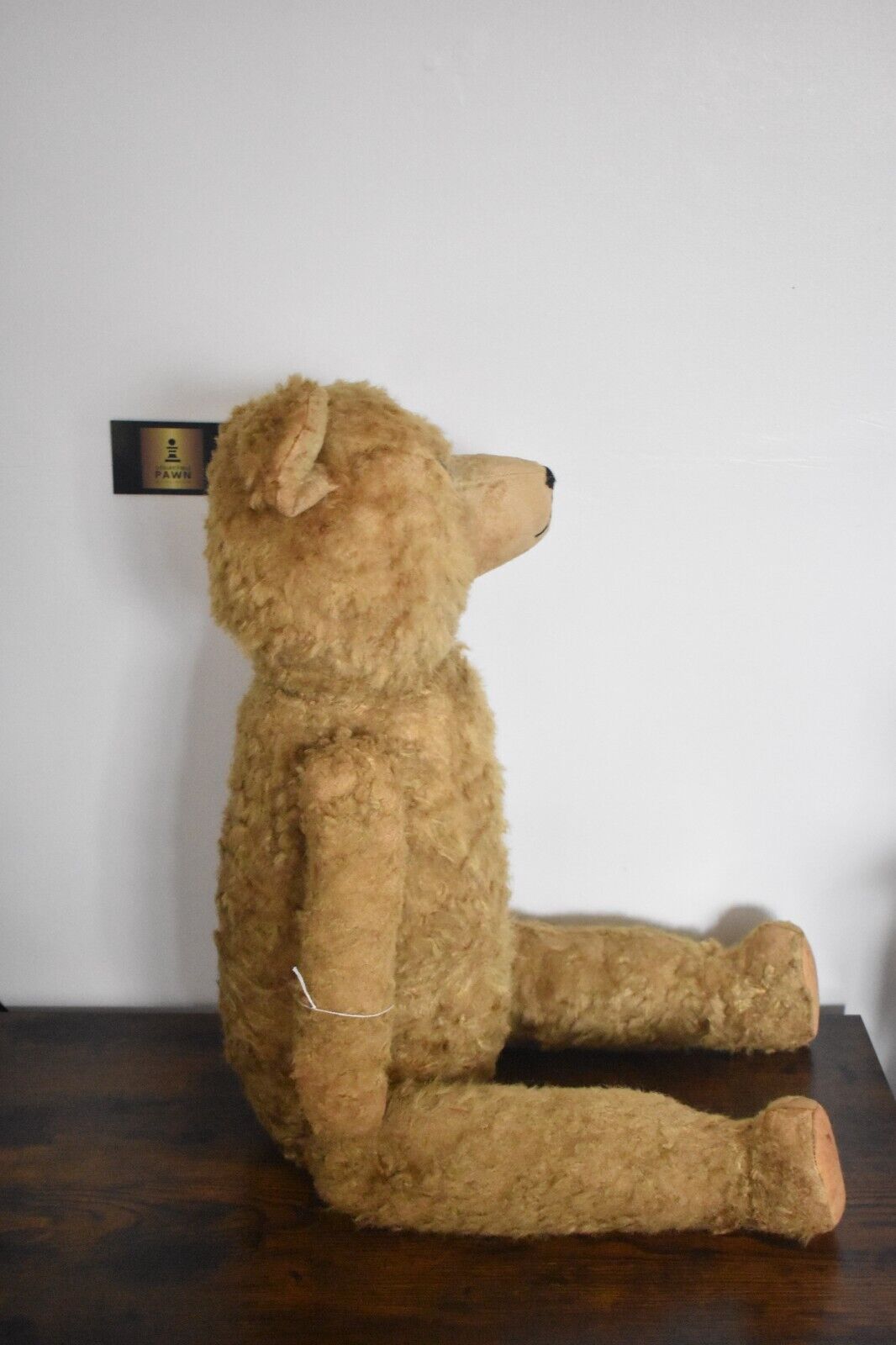 Vintage 1950's German Hermann Extra Large Mohair Teddy Bear