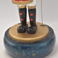 Christmas Nutcracker with Drums Wooden Christmas Decoration Musical