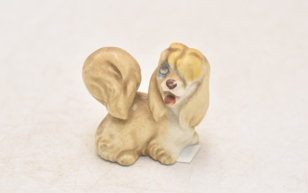 Vintage Wade Whimsie Peg Dog From Lady & The Tramp Disney Figurine Statue