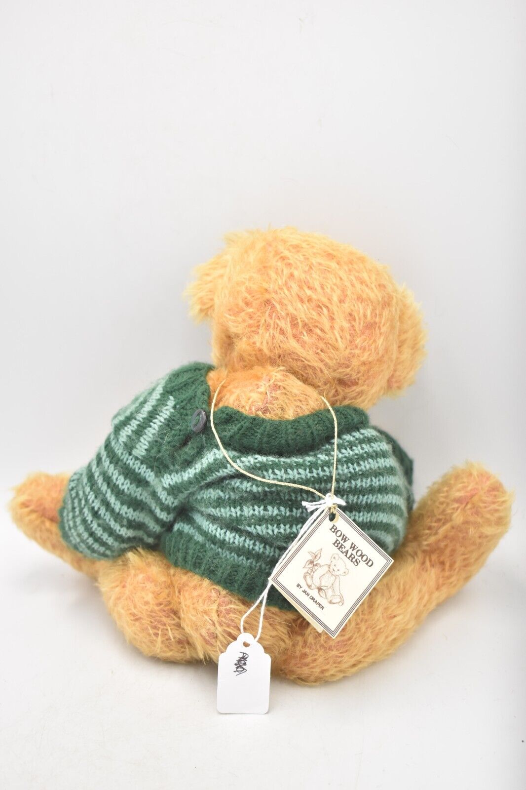 Artist Teddy Bear by Bow Wood Bears by Jan Draper Ben OOAK Teddy Bear Tagged