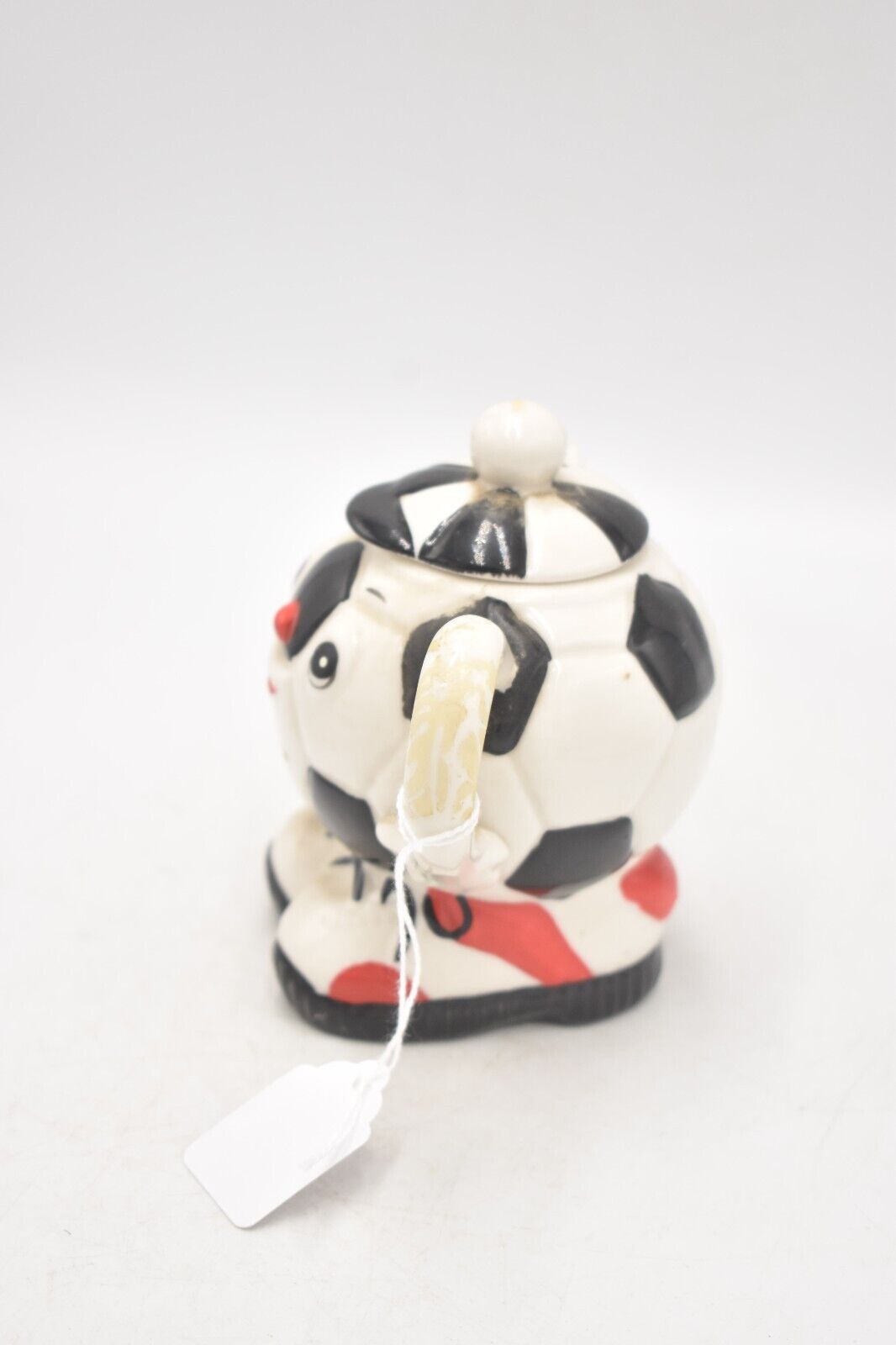 Vintage Football Teapot Novelty Decorative Collectible