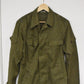 Vintage East German Army Strichtarn Raindrop Utility Shirt - 40" Chest Military