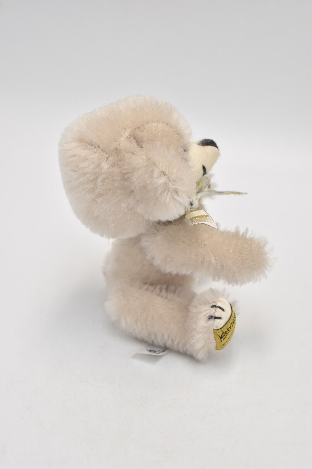 Merrythought Grey Cheeky Bear Limited Edition Retired