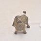 Vintage Pewter Poodle Dog Figurine Statue Ornament