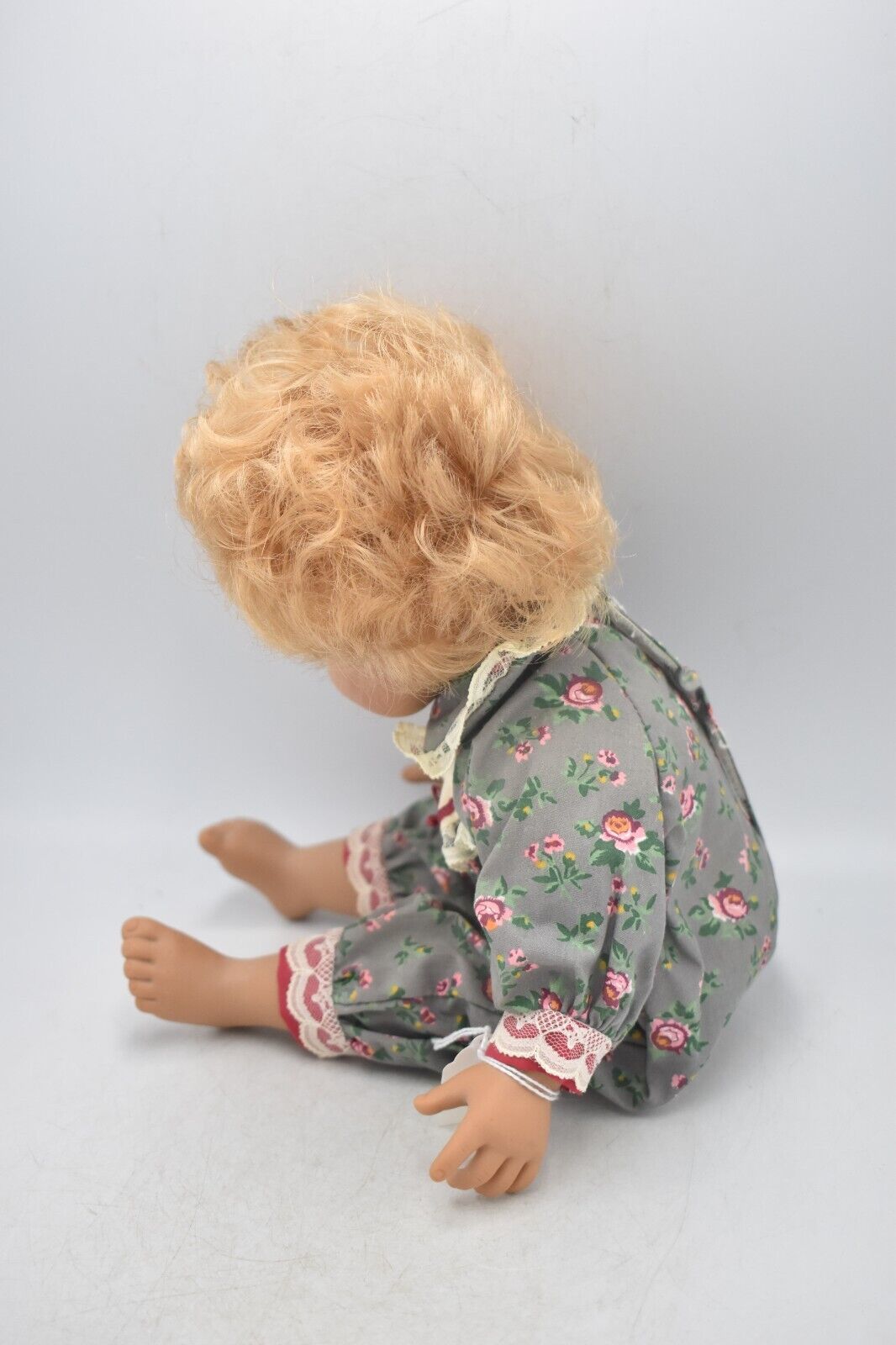 Vintage Spanish Expressions Doll Baby Girl Crying Hard Plastic