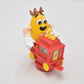 M&M's Yellow Character Reindeer on a Christmas Train Cake Topper 2005