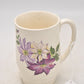 Vintage Sylvac Clematis Floral Earthenware Mug No 2945 Decorative