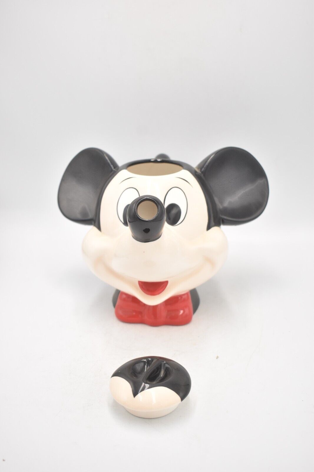 Vintage Disney Mickey Mouse Head Teapot Novelty Decorative Collectible