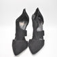 New Look Black Suede High Heel Stiletto Shoes UK Size 7 Ladies