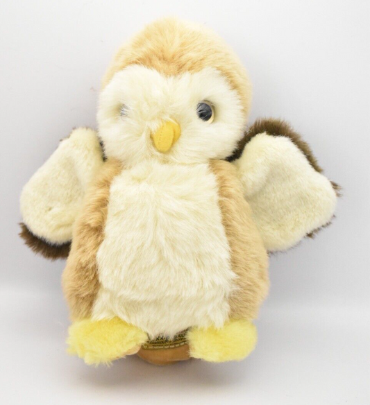 Merrythought Owl Plush Soft Toy Retired & Tagged