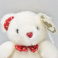 Vintage The Posh Plush Collection Love Heart Teddy Bear Plush Soft Toy, Tagged