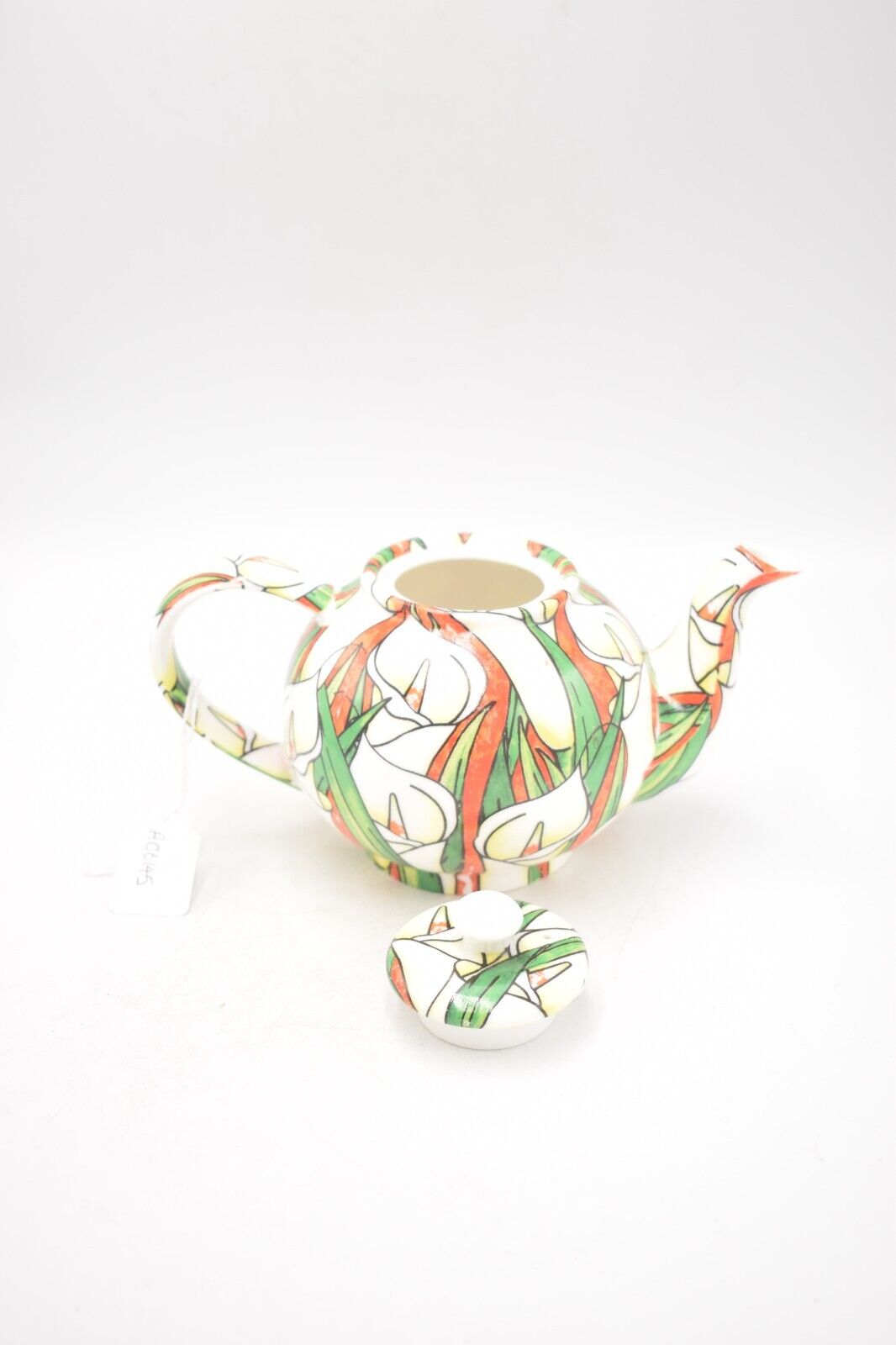 Vintage Cardew Designs Lilies Teapot Novelty Decorative Collectible