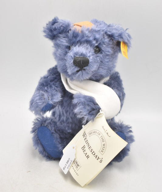 Steiff Wednesday's Bear Teddy Bear 654619 Retired & Tagged