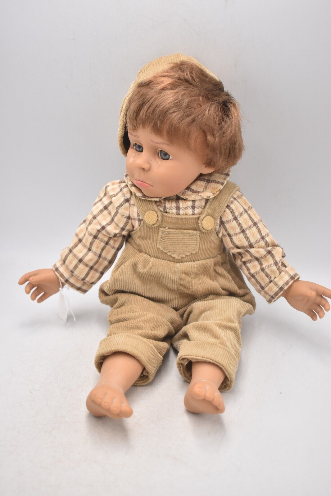 Vintage Spanish Expressions Doll Baby Boy Crying Hard Plastic