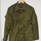 Vintage East German Army Strichtarn Raindrop Utility Shirt - 40" Chest Military