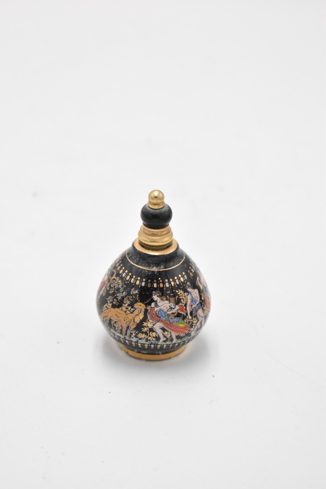 Vintage Venus Series Perfume Bottle Made In Greece Scent Pot