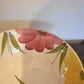 Vintage Italian Hand Painted Ceramic Serving Bowl Serving Dish