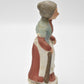 Vintage Old Lady Figurine Statue Ornament Ceramic