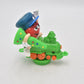 M&M's Red Character Christmas Train Cake Topper