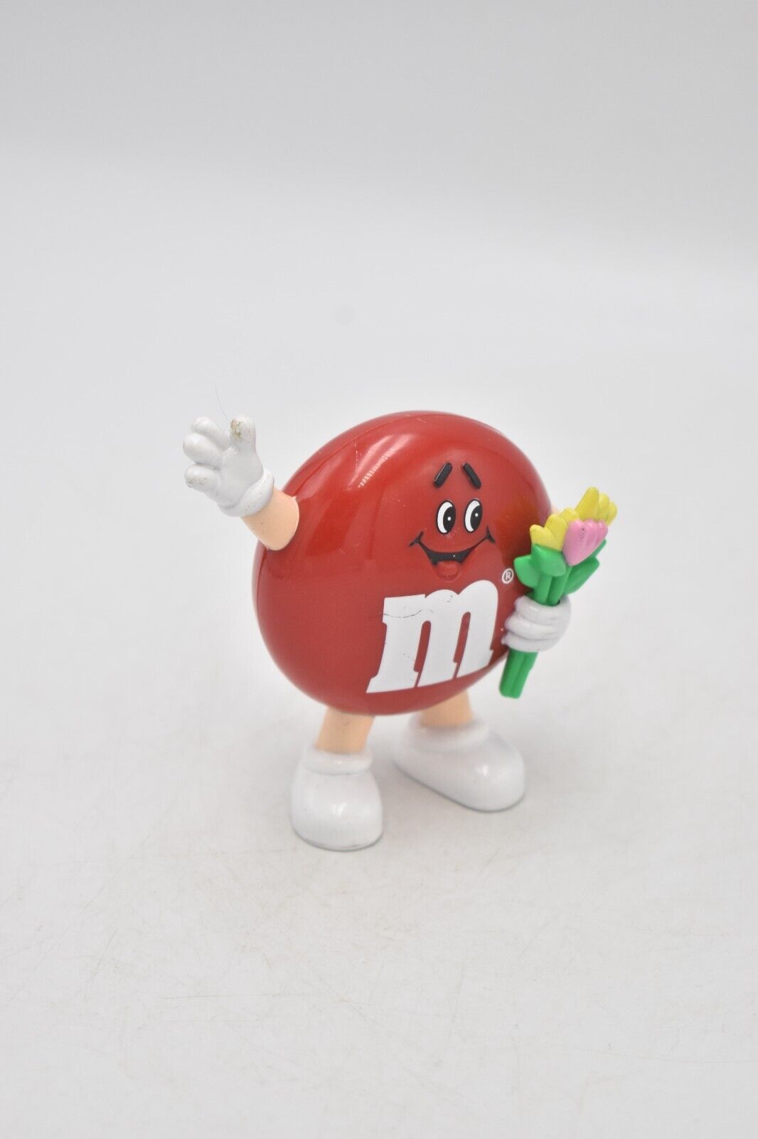 M&M's Red Character Flowers Candy Sweet Dispenser