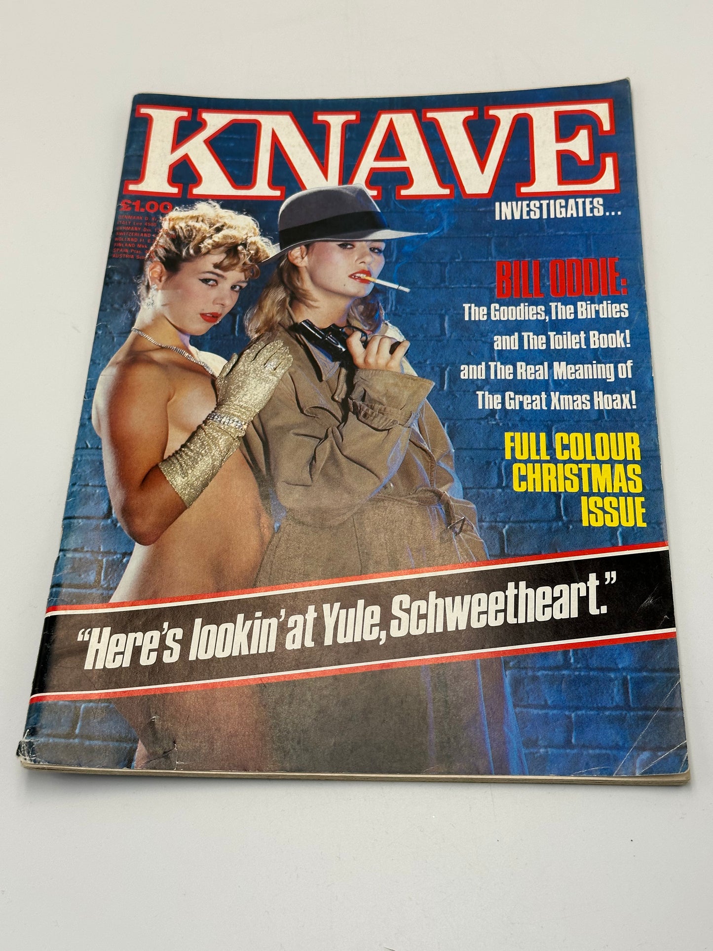 Vintage Knave Mens Magazine Knave Investigates Christmas Issue Adult Magazine