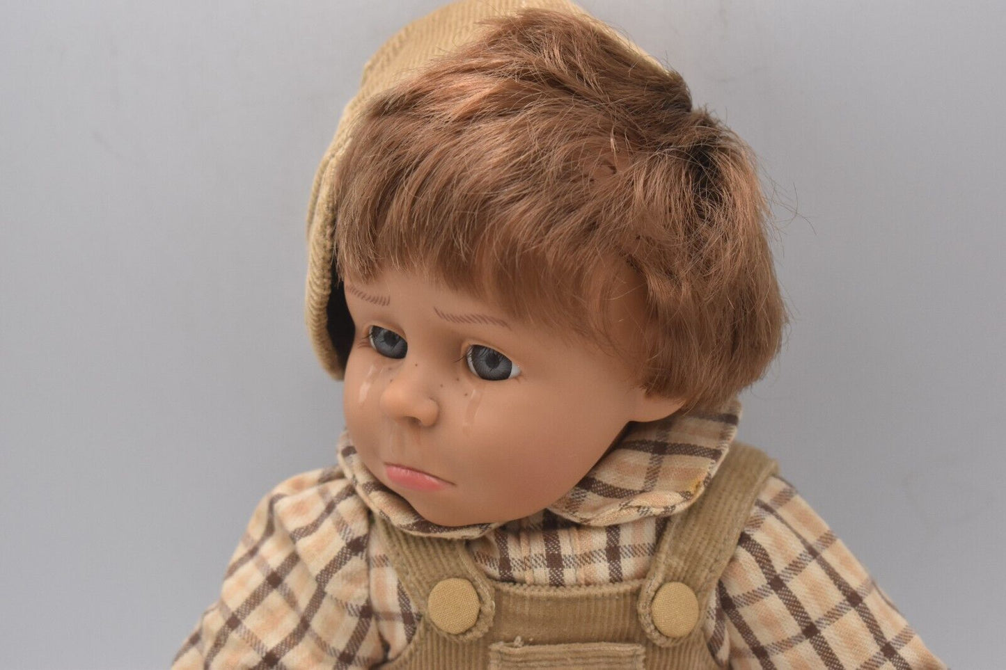 Vintage Spanish Expressions Doll Baby Boy Crying Hard Plastic