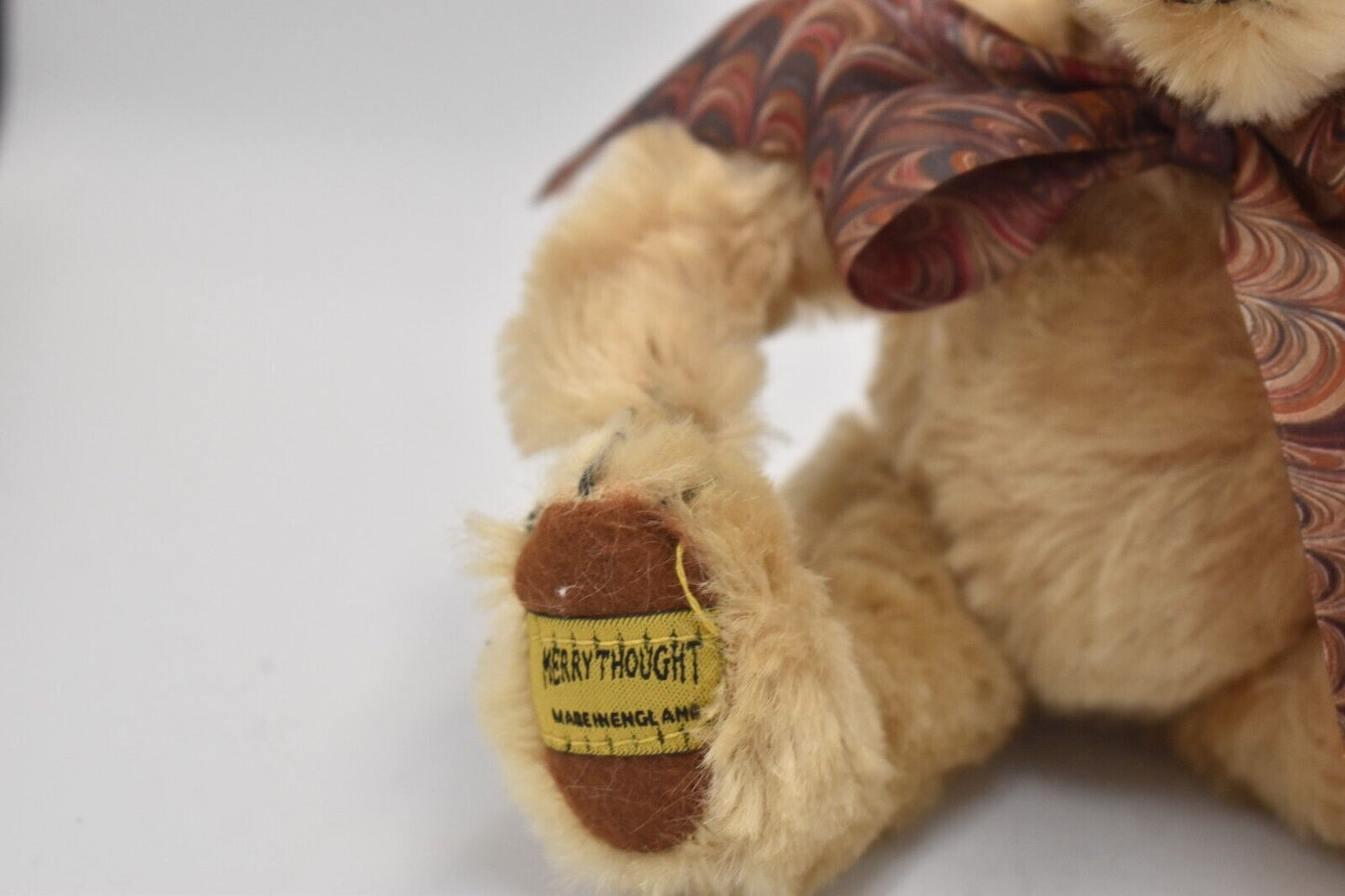 Merrythought Mohair Teddy Bear with Tail Limited Edition Retired