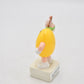 M&M's Yellow Peanut Character Easter Cake Topper 1992