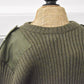 British Army Olive Green Wool Jumper – Royal Artillery Pullover, 40" Chest