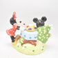 Vintage Disney Mickey and Minnie Mouse Picnic Teapot Decorative Collectible