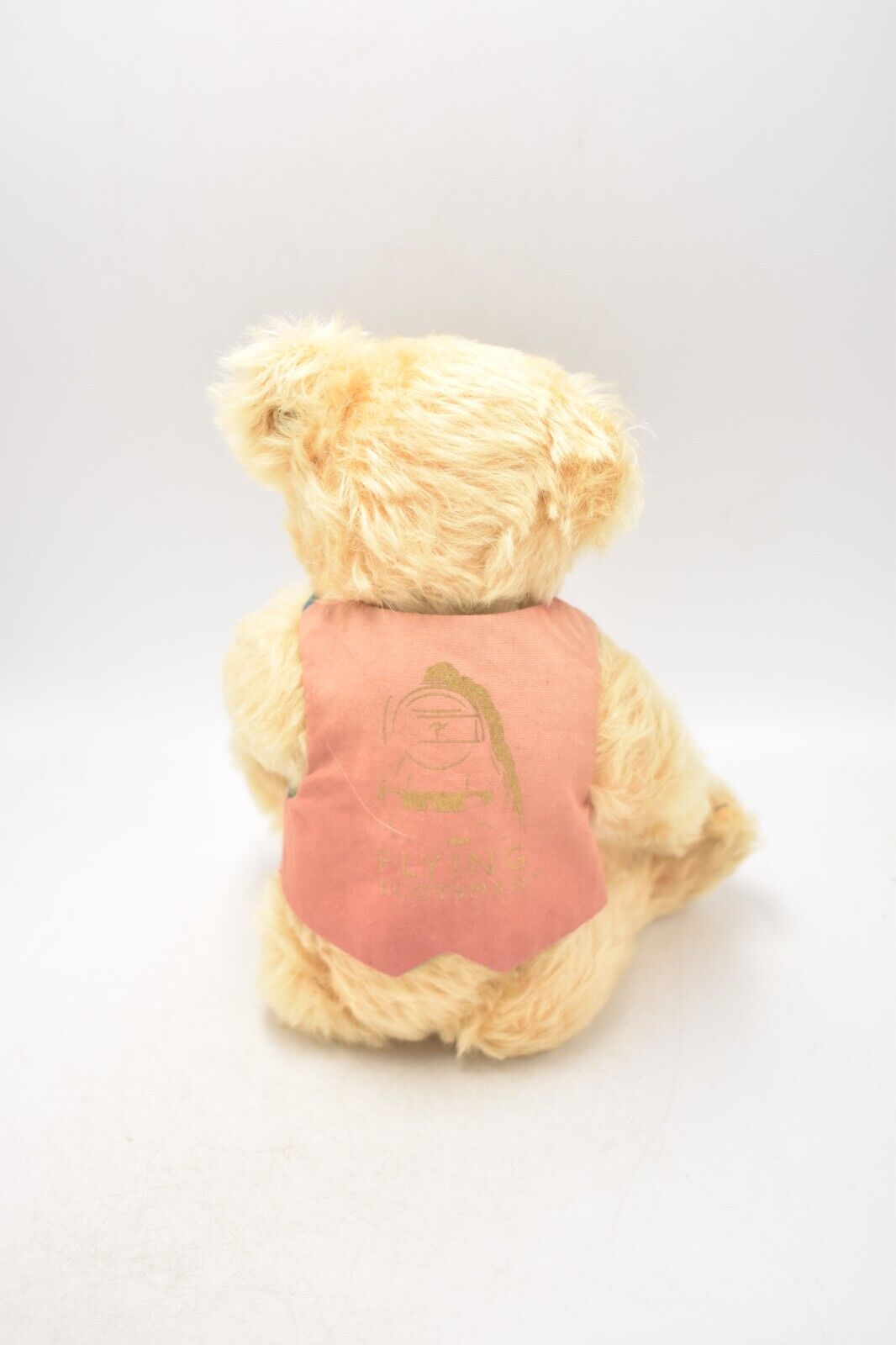 Steiff The Flying Scotsman Teddy Bear 004230 – Retired, Golden Mohair, Fully Joi