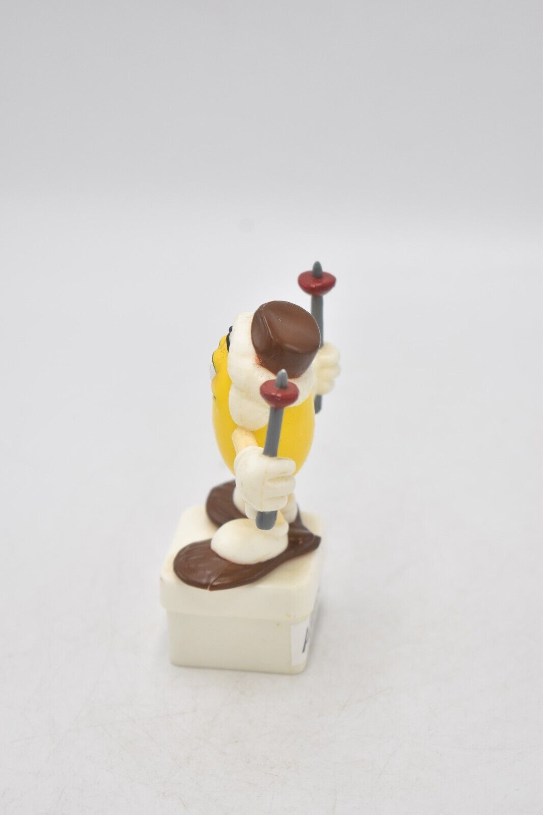 M&M's Yellow Character Snow Shoe Cake Topper