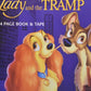 Disney Music Stories Lady & The Tramp Read Along Book & Audio Cassette Tape 97